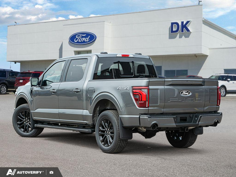 NEW 2026 Ford F-150 LARIAT - Carbonized Grey Metallic Exterior / BLACK ACTIVE X Interior - $88,982 - Stock #D60685 - VIN 1FTFW5L86TFB64927 - Photo 4