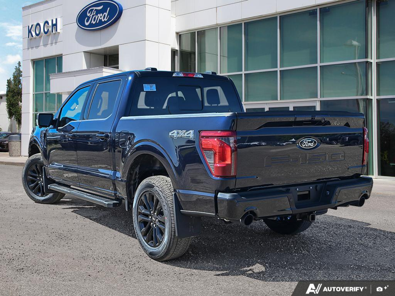 NEW 2026 Ford F-150 XLT - Antimatter Blue Metallic Exterior / BLACK SPORT Interior - $70,977 - Stock #E60981 - VIN 1FTFW3L80TFB70467 - Photo 4