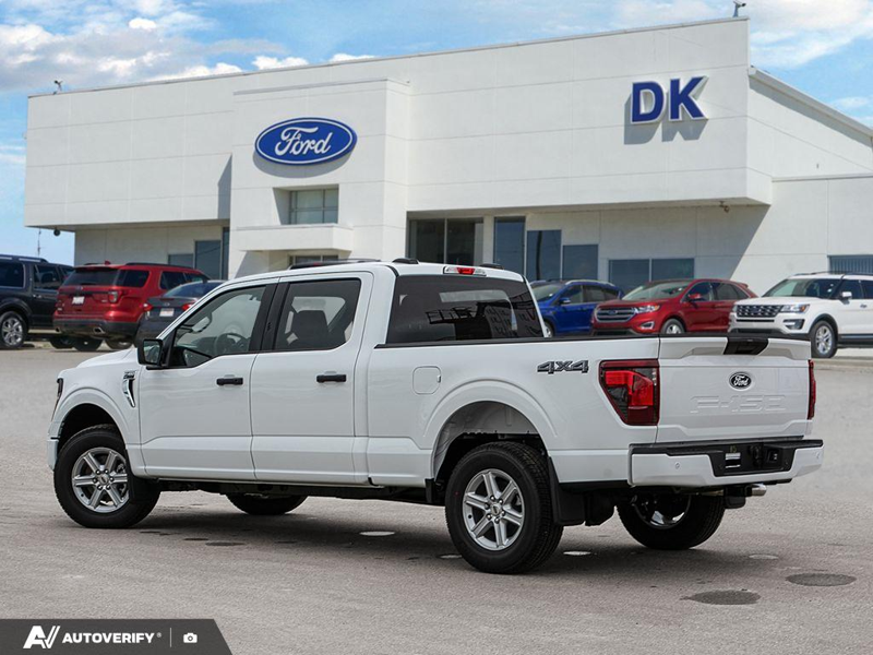 NEW 2026 Ford F-150 XLT - Oxford White Exterior / BLACK W/MEDIUM DARK SLATE, CLOTH 40/CONSOLE/40 FRONT SEATS Interior - $68,604 - Stock #D60798 - VIN 1FTFW3L86TKE83207 - Photo 4