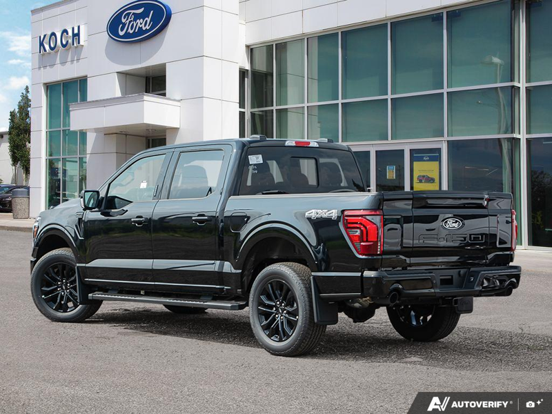 NEW 2026 Ford F-150 LARIAT - Agate Black Exterior / BLACK ACTIVE X Interior - $78,799 - Stock #E60855 - VIN 1FTFW5L89TFB47118 - Photo 4