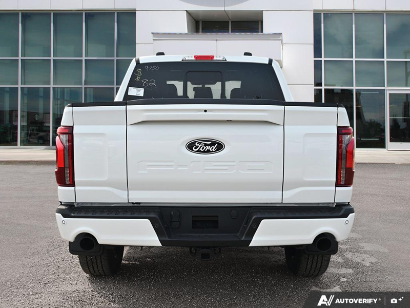 NEW 2026 Ford F-150 LARIAT - Star White Tri-coat Metallic Exterior / BLACK ACTIVE X Interior - $83,411 - Stock #E60856 - VIN 1FTFW5L86TFB49750 - Photo 5