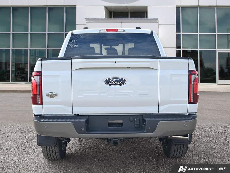NEW 2026 Ford F-150 King Ranch - Star White/marsh Grey Accent Exterior / JAVA, KING RANCH MULTICONTOUR LEATHER BUCKET SEATS Interior - $94,246 - Stock #E60997 - VIN 1FTFW6L89TFB76530 - Photo 5