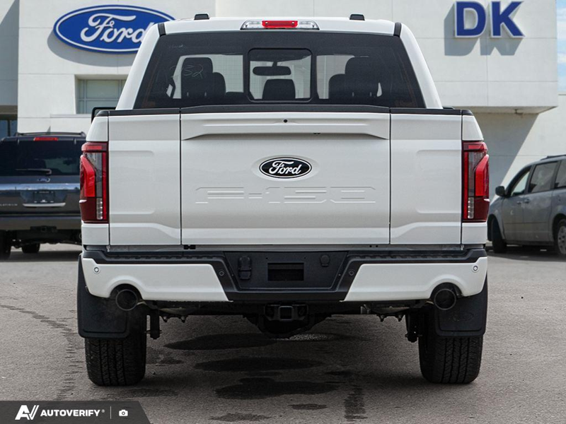 NEW 2026 Ford F-150 LARIAT - Star White Tri-Coat Exterior / BLACK, ACTIVEX TRIMMED 40/CONSOLE/40 FRONT SEATS (B) Interior - $88,377 - Stock #D60797 - VIN 1FTFW5L51TFB70902 - Photo 5
