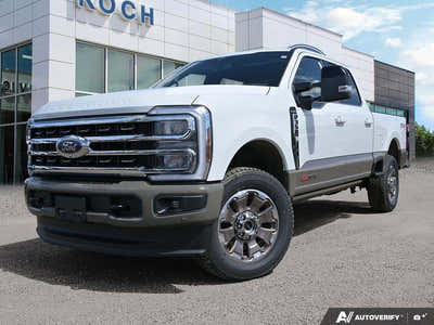 NEW 2026 Ford F-350 Super Duty King Ranch - Star White/marsh Grey Accent Exterior - $123,662 - Stock #E60645 - VIN 1FT8W3BM9TEE28465
