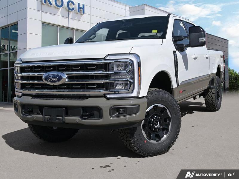 NEW 2026 Ford F-350 Super Duty King Ranch Tremor - Star White/marsh Grey Accent Exterior / JAVA LEATHER Interior - $129,788 - Stock #E60144 - VIN 1FT8W3BM6TED08221 - Photo 1