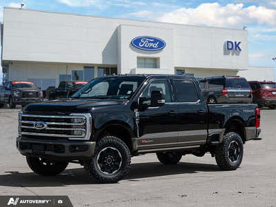 NEW 2026 Ford F-350 Super Duty King Ranch - Agate Black/marsh Grey Accent Exterior - $130,480 - Stock #D60484 - VIN 1FT8W3BM7TEE25273
