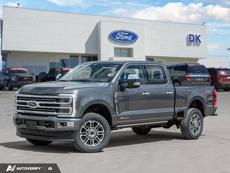 NEW 2026 Ford F-350 Super Duty Platinum - Carbonized Grey Metallic Exterior / SMOKED TRUFFLE LEATHER Interior - $128,806 - Stock #D60451 - VIN 1FT8W3BM2TEE31708 - Photo 1