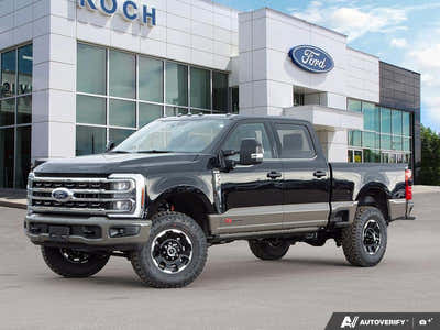 NEW 2026 Ford F-350 Super Duty King Ranch Tremor - Agate Black/marsh Grey Accent Exterior - $128,017 - Stock #E60630 - VIN 1FT8W3BM8TEE24455