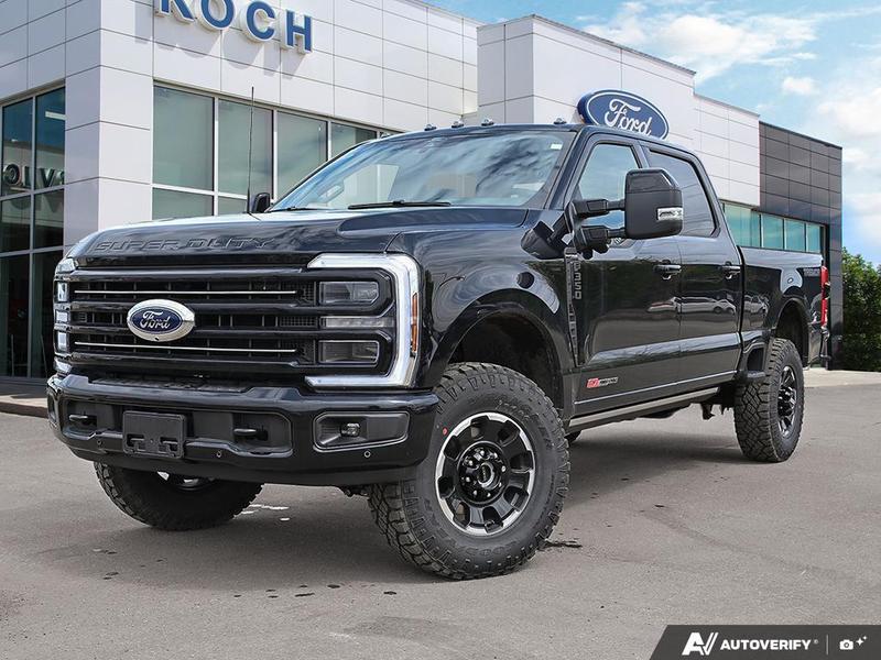 NEW 2026 Ford F-350 Super Duty Platinum Tremor - Agate Black Exterior / BLACK ONYX/BLUE LEATHER Interior - $136,453 - Stock #E60443 - VIN 1FT8W3BM7TED99614 - Photo 1