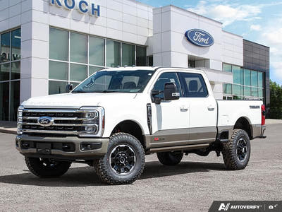 NEW 2026 Ford F-350 Super Duty King Ranch Tremor - Star White/marsh Grey Accent Exterior - $128,817 - Stock #E60602 - VIN 1FT8W3BMXTEE24019