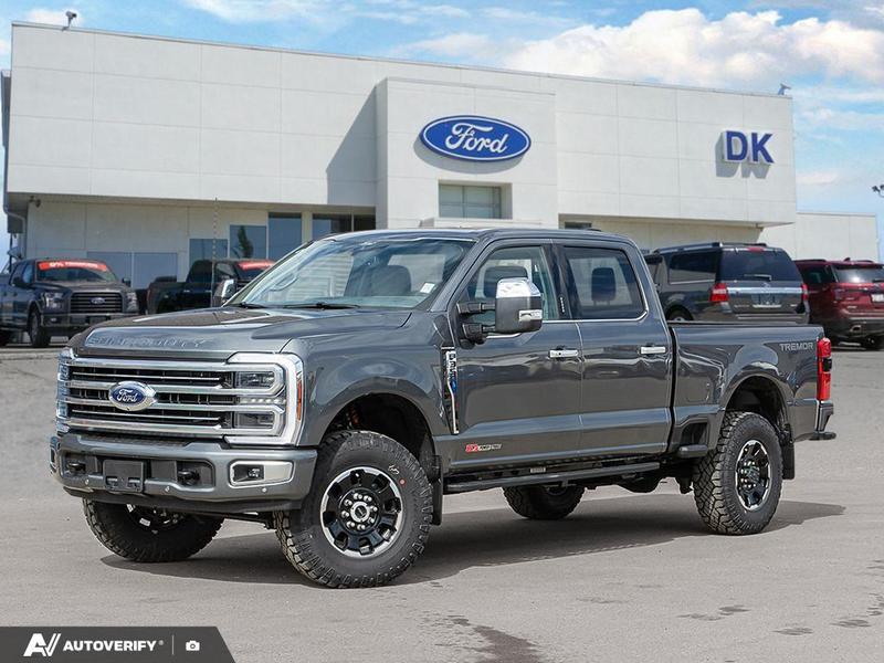NEW 2026 Ford F-350 Super Duty Platinum - Carbonized Grey Metallic Exterior / SMOKED TRUFFLE LEATHER Interior - $133,960 - Stock #D60591 - VIN 1FT8W3BM7TEE31252 - Photo 1
