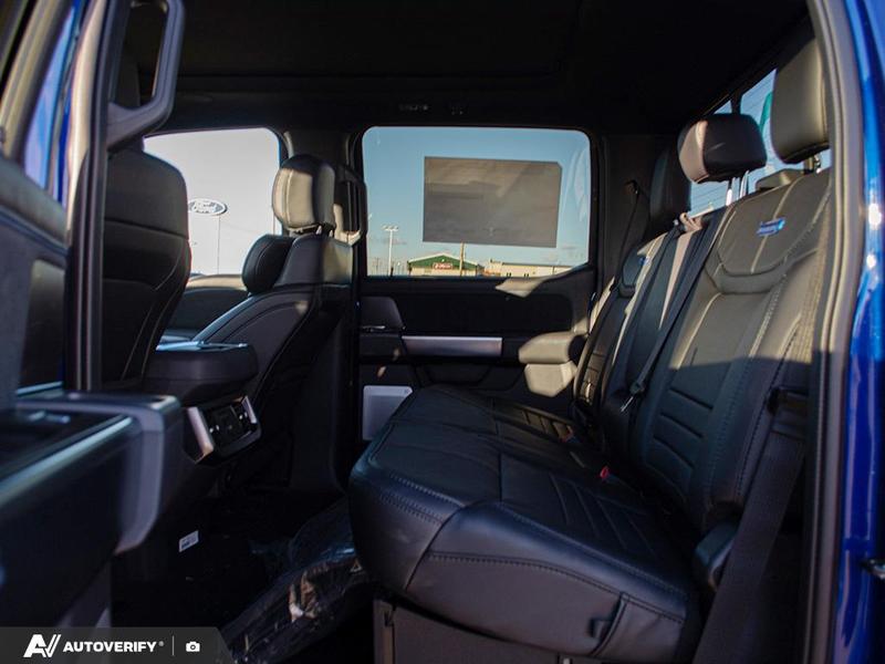 NEW 2026 Ford F-350 Super Duty Platinum - Argon Blue Metallic Exterior / BLACK LEATHER Interior - $123,566 - Stock #D60075 - VIN 1FT8W3BTXTEC87400 - Photo 11