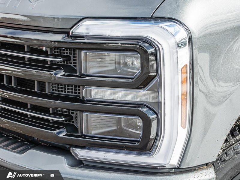 NEW 2026 Ford F-350 Super Duty Platinum - Carbonized Grey Metallic Exterior / BLACK ONYX/BLUE LEATHER Interior - $115,436 - Stock #D60348 - VIN 1FT8W3BT2TEE05424 - Photo 10