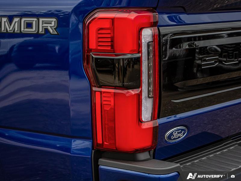 NEW 2026 Ford F-350 Super Duty Platinum Tremor - Argon Blue Metallic Exterior / BLACK ONYX/BLUE LEATHER Interior - $133,893 - Stock #E60017 - VIN 1FT8W3BM1TEC04574 - Photo 12
