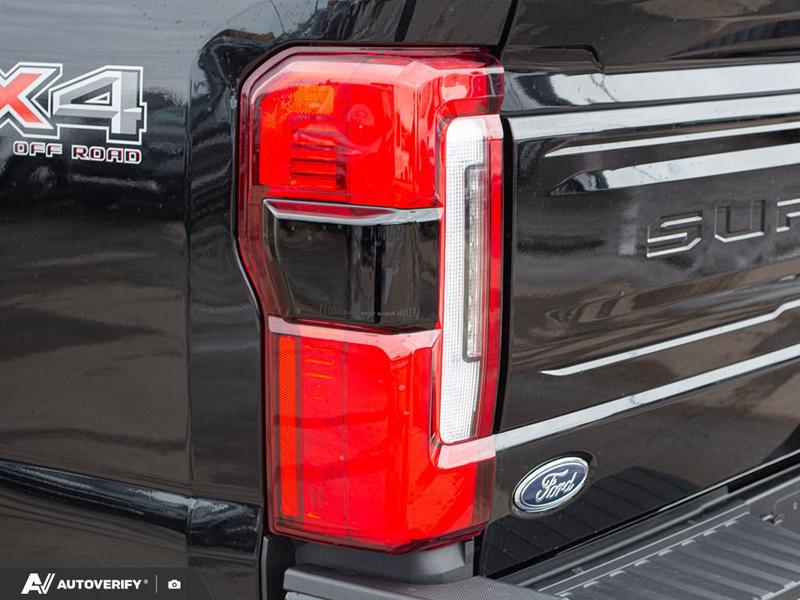 NEW 2026 Ford F-350 Super Duty Platinum - Agate Black Exterior / BLACK ONYX/BLUE LEATHER Interior - $124,761 - Stock #D60306 - VIN 1FT8W3BM5TED97599 - Photo 12