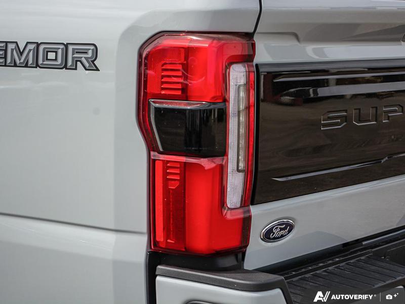NEW 2026 Ford F-350 Super Duty Platinum - Avalanche Exterior / BLACK ONYX/BLUE LEATHER Interior - $136,453 - Stock #E60547 - VIN 1FT8W3BMXTEE28748 - Photo 12