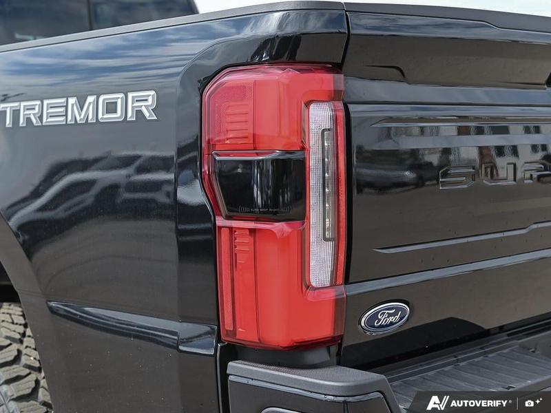 NEW 2026 Ford F-350 Super Duty Platinum Tremor - Agate Black Exterior / BLACK ONYX/BLUE LEATHER Interior - $136,453 - Stock #E60443 - VIN 1FT8W3BM7TED99614 - Photo 12