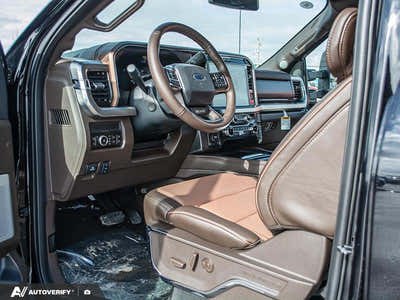 NEW 2026 Ford F-350 Super Duty King Ranch - JAVA LEATHER Interior - $126,171 - Stock #D60349 - VIN 1FT8W3BM6TEE08061