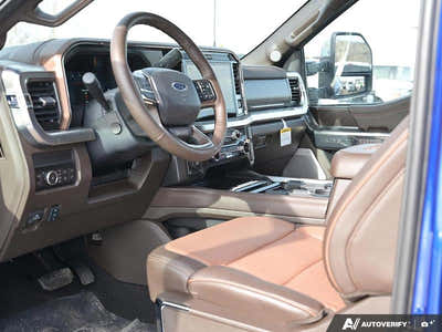 NEW 2026 Ford F-350 Super Duty King Ranch - JAVA LEATHER Interior - $130,937 - Stock #E60319 - VIN 1FT8W3BM1TED66348