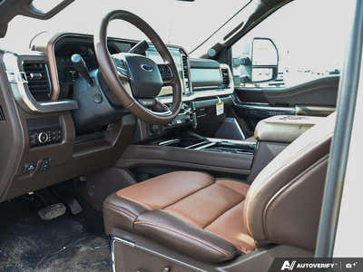 NEW 2026 Ford F-350 Super Duty King Ranch - JAVA LEATHER Interior - $136,392 - Stock #E60354 - VIN 1FT8W3BM4TED76839