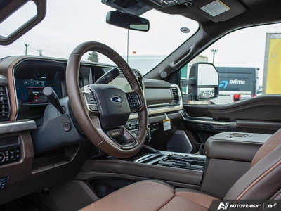 NEW 2026 Ford F-350 Super Duty King Ranch - JAVA LEATHER Interior - $122,662 - Stock #E60468 - VIN 1FT8W3BT3TEE05660