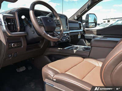 NEW 2026 Ford F-350 Super Duty King Ranch - JAVA LEATHER Interior - $122,862 - Stock #E60649 - VIN 1FT8W3BM1TEE28377