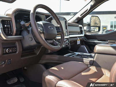 NEW 2026 Ford F-350 Super Duty King Ranch - JAVA LEATHER Interior - $122,887 - Stock #E60319 - VIN 1FT8W3BM1TED66348