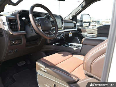 NEW 2026 Ford F-350 Super Duty King Ranch Tremor - JAVA LEATHER Interior - $120,788 - Stock #E60144 - VIN 1FT8W3BM6TED08221