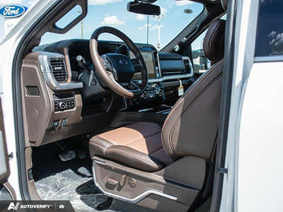 NEW 2026 Ford F-350 Super Duty King Ranch - JAVA LEATHER Interior - $127,725 - Stock #D60487 - VIN 1FT8W3BM9TEE29308