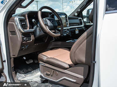 NEW 2026 Ford F-350 Super Duty King Ranch - JAVA LEATHER Interior - $131,280 - Stock #D60485 - VIN 1FT8W3BM0TED84713