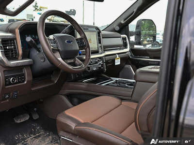 NEW 2026 Ford F-350 Super Duty King Ranch - JAVA LEATHER Interior - $114,612 - Stock #E60468 - VIN 1FT8W3BT3TEE05660