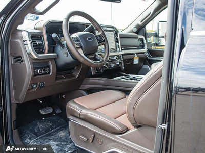 NEW 2026 Ford F-350 Super Duty King Ranch - JAVA LEATHER Interior - $122,325 - Stock #D60486 - VIN 1FT8W3BT5TEE27062