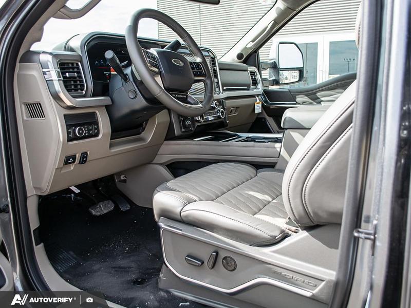 NEW 2026 Ford F-350 Super Duty Platinum - Carbonized Grey Metallic Exterior / SMOKED TRUFFLE LEATHER Interior - $133,960 - Stock #D60591 - VIN 1FT8W3BM7TEE31252 - Photo 13
