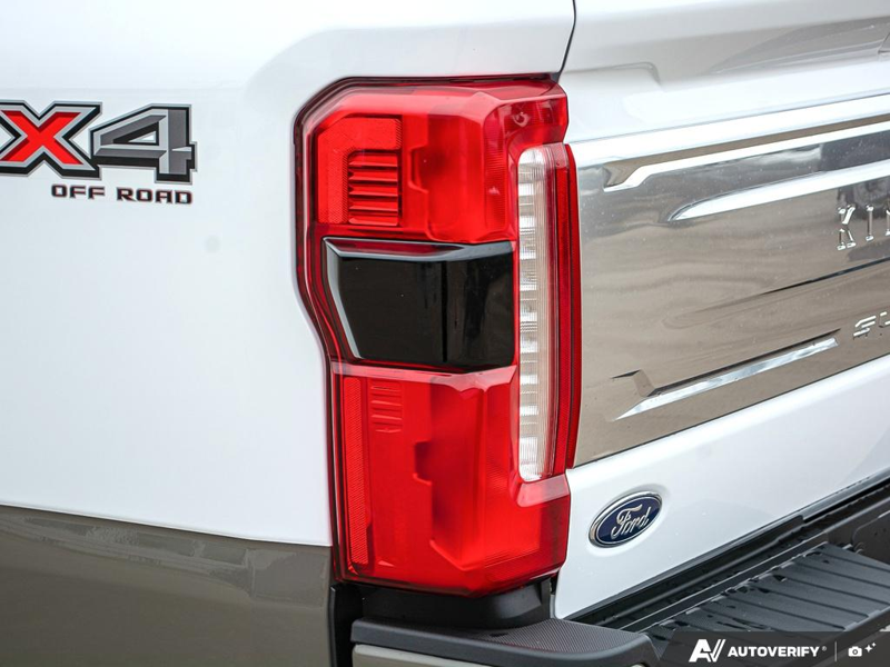 NEW 2026 Ford F-350 Super Duty King Ranch - Oxford White/marsh Grey Exterior / JAVA LEATHER Interior - $118,862 - Stock #E60467 - VIN 1FT8W3BT1TEE00845 - Photo 12