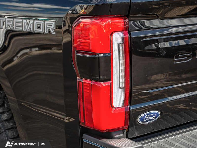 NEW 2026 Ford F-350 Super Duty Platinum - Agate Black Metallic Exterior / BLACK ONYX/PLATINUM BLUE, UNIQUE PLATINUM LEATHER 40/CONSOLE/40 Interior - $120,930 - Stock #D60703 - VIN 1FT8W3BM4TED65193 - Photo 12