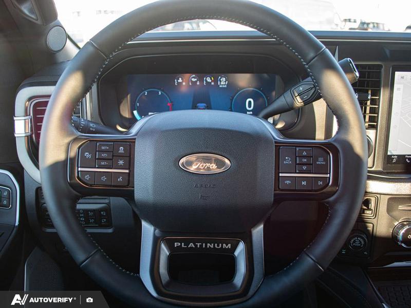 NEW 2026 Ford F-350 Super Duty Platinum - Argon Blue Metallic Exterior / BLACK LEATHER Interior - $123,566 - Stock #D60075 - VIN 1FT8W3BTXTEC87400 - Photo 14