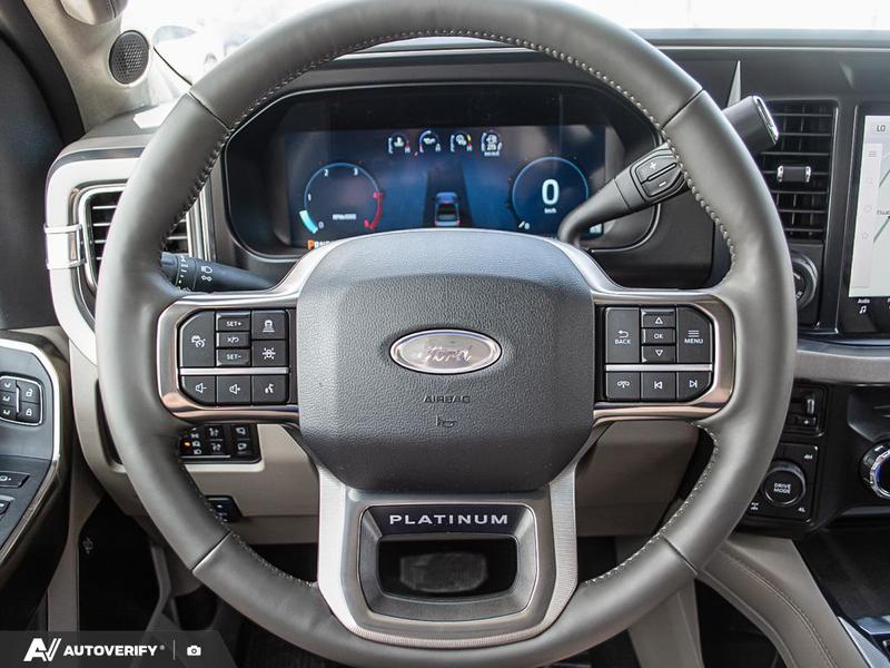 NEW 2026 Ford F-350 Super Duty Platinum - Star White Tri-coat Metallic Exterior / SMOKED TRUFFLE LEATHER Interior - $129,606 - Stock #D60450 - VIN 1FT8W3BM2TEE31398 - Photo 14
