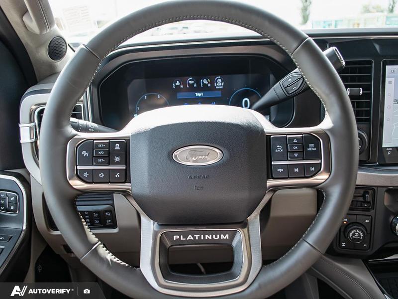 NEW 2026 Ford F-350 Super Duty Platinum - Carbonized Grey Metallic Exterior / SMOKED TRUFFLE LEATHER Interior - $133,960 - Stock #D60591 - VIN 1FT8W3BM7TEE31252 - Photo 14
