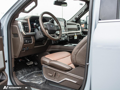 NEW 2026 Ford F-350 Super Duty King Ranch - JAVA LEATHER Interior - $119,780 - Stock #D60837 - VIN 1FT8W3BT5TEE92834