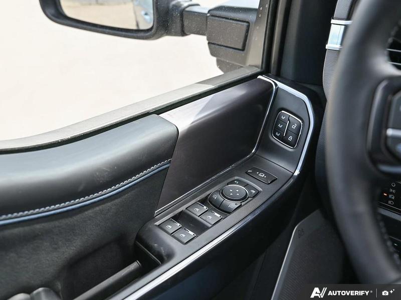 NEW 2026 Ford F-350 Super Duty Platinum - Glacier Gray Exterior / BLACK ONYX/BLUE LEATHER Interior - $137,253 - Stock #E60442 - VIN 1FT8W3BM1TED99091 - Photo 17