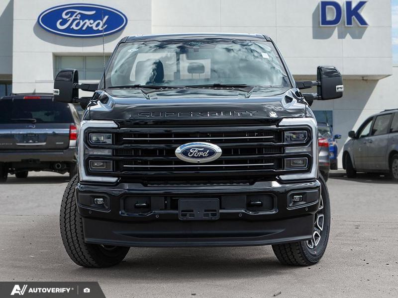 NEW 2026 Ford F-350 Super Duty Platinum - Agate Black Exterior / BLACK ONYX/BLUE LEATHER Interior - $120,761 - Stock #D60436 - VIN 1FT8W3BT6TEE26681 - Photo 2