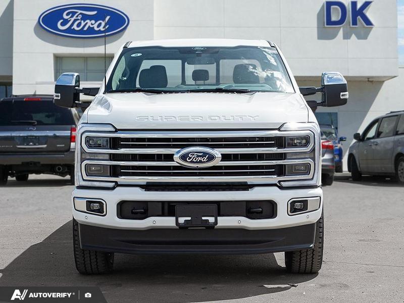 NEW 2026 Ford F-350 Super Duty Platinum - Star White Tri-coat Metallic Exterior / SMOKED TRUFFLE LEATHER Interior - $129,606 - Stock #D60450 - VIN 1FT8W3BM2TEE31398 - Photo 2