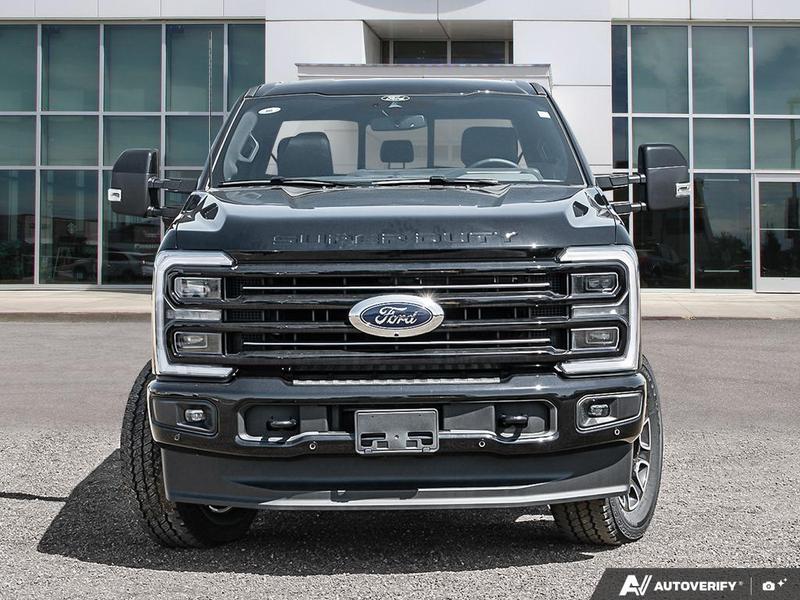 NEW 2026 Ford F-350 Super Duty Platinum Long Box - Agate Black Exterior / BLACK ONYX/BLUE LEATHER Interior - $129,948 - Stock #E60376 - VIN 1FT8W3BM2TED95941 - Photo 2