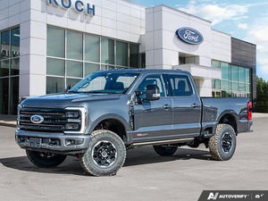NEW 2026 Ford F-350 Super Duty Platinum Tremor - Carbonized Grey Metallic Exterior - $125,821 - Stock #E60491 - VIN 1FT8W3BM2TED99973