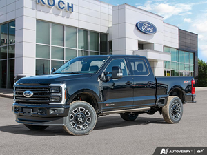 NEW 2026 Ford F-350 Super Duty Platinum - Agate Black Exterior - $120,285 - Stock #E60572 - VIN 1FT8W3BM9TEE28806