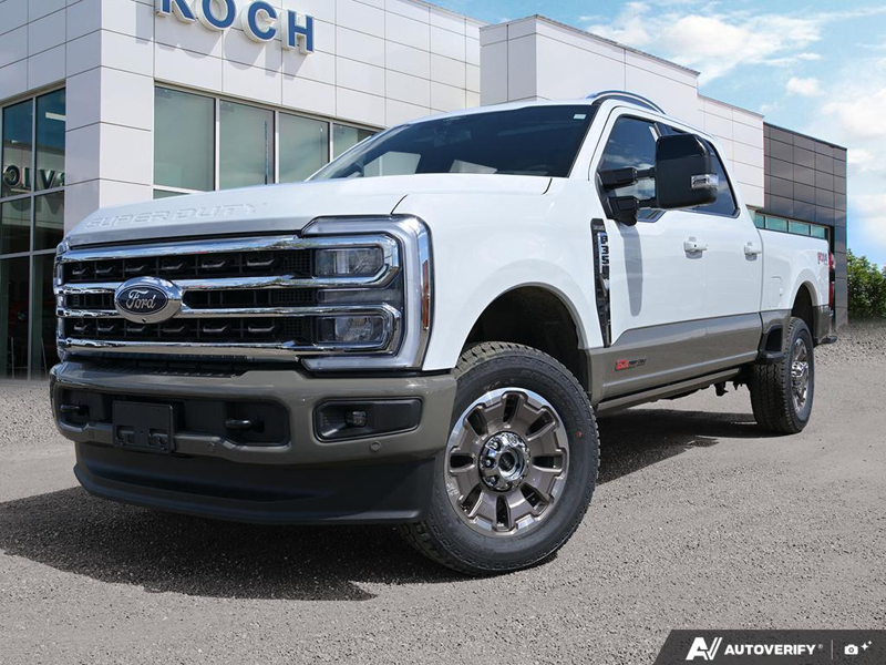 NEW 2026 Ford F-350 Super Duty King Ranch - Star White/marsh Grey Accent Exterior / JAVA LEATHER Interior - $125,912 - Stock #E60645 - VIN 1FT8W3BM9TEE28465 - Photo 1