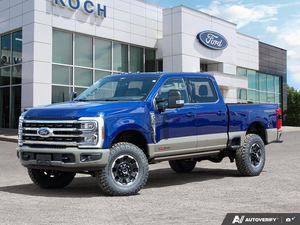 NEW 2026 Ford F-350 Super Duty King Ranch Tremor - Argon Blue/marsh Grey Exterior - $125,322 - Stock #E60597 - VIN 1FT8W3BM6TEE28133