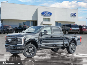 NEW 2026 Ford F-350 Super Duty Platinum - Agate Black Exterior - $114,915 - Stock #D60311 - VIN 1FT8W3BT6TED85081