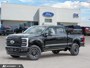 NEW 2026 Ford F-350 Super Duty Platinum - Agate Black Exterior - $114,915 - Stock #D60436 - VIN 1FT8W3BT6TEE26681