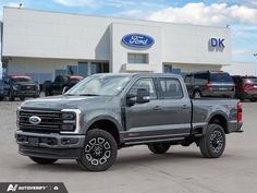 NEW 2026 Ford F-350 Super Duty Platinum - Carbonized Grey Metallic Exterior - $118,435 - Stock #D60444 - VIN 1FT8W3BMXTEE27115